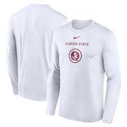 Florida State Nike Courtside Dri-Fit Practice Long Sleeve Tee